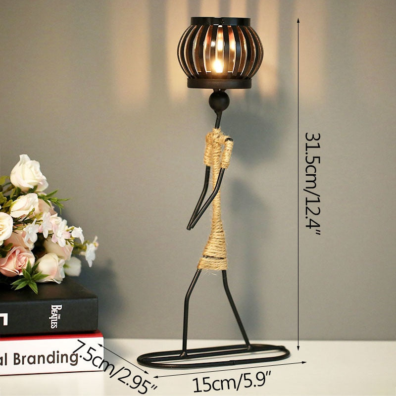 Nordic Metal Candlestick Nordic Metal Candlestick